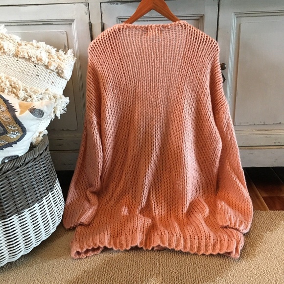 New Weekender Nubby Yarn Knit Cardigan Sweater - Picture 6 of 7